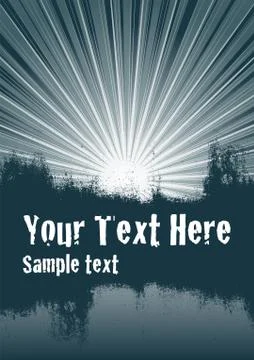 Burst Background Stock Illustration