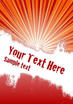 Burst Background Stock Illustration