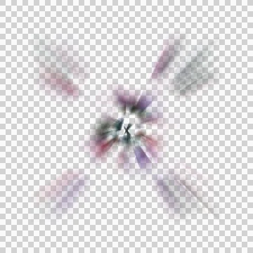 Burst Blur Stock Illustration