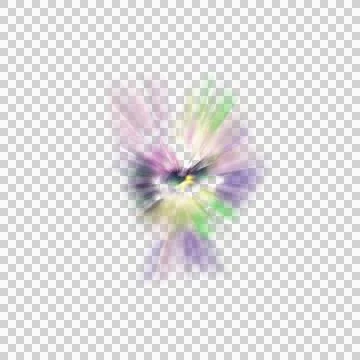 Burst Blur Stock Illustration