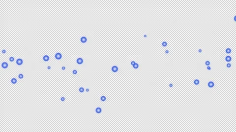 Burst bubble Particles. 1080p - 30 fps - Alpha Channel (3) Stock Footage 256191240