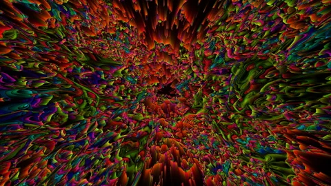 Burst Flow 4K 03 Stock Footage 93716595