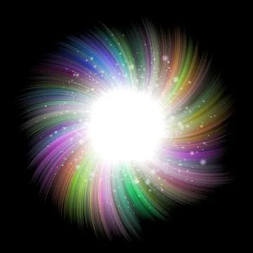 Burst star generated hires texture Stock Illustration