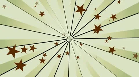 Burst stars Video stock 10584982