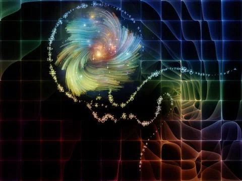 Burst Of Thought Stock Illustration