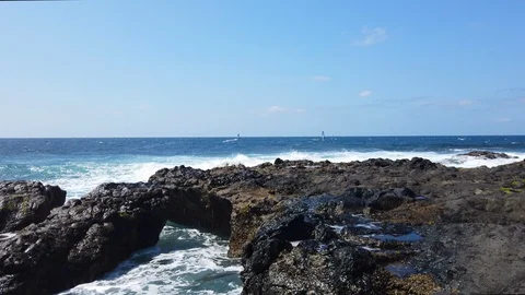 A burst of wave Video stock 108253565