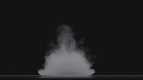 The bursting of a big soap bubble. slow motion Stock Footage 154449841