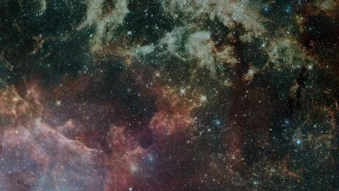 Bursting galaxy. Abstract space. Elements of this image furnished by NASA Foto stock