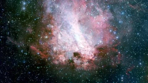Bursting galaxy. Abstract space. Elements of this image furnished by NASA Stock Photos