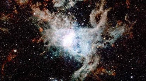 Bursting galaxy. Abstract space. Elements of this image furnished by NASA ... 스톡 사진