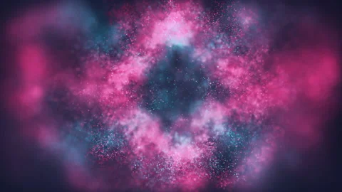 Bursting particles Stock Footage 159494177