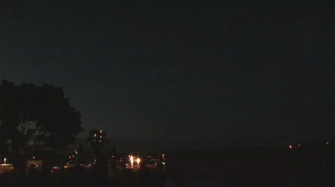 Bursts of flames Stock Footage 84558