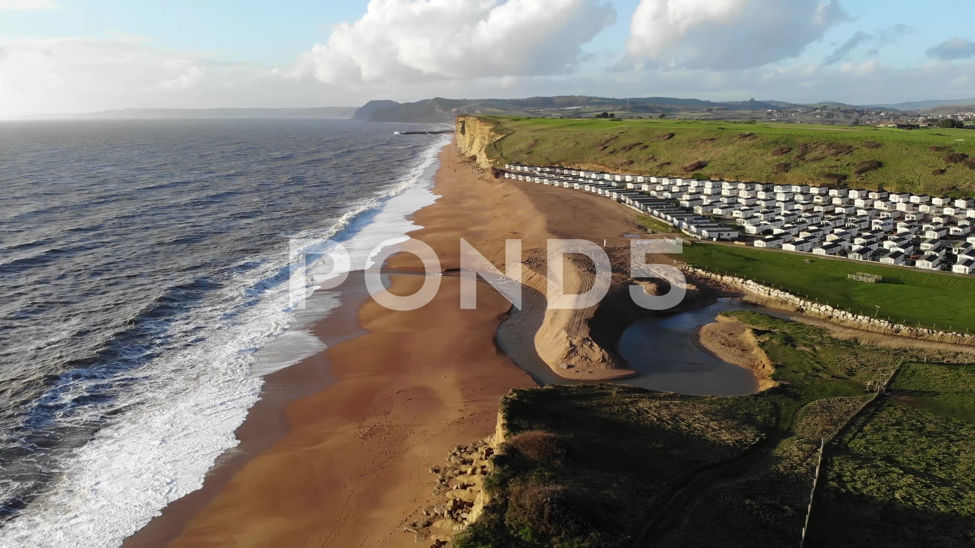 Burton Bradstock and Freshwater Beach Aerial Views