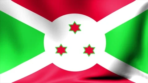Burundi Flag. Background Seamless Looping Animation. 4K High Definition Video Stock Footage 71779875