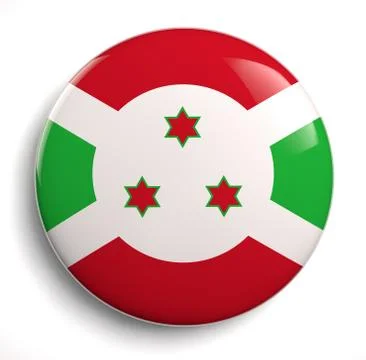 Burundi flag Stock Illustration
