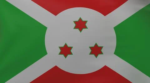 Burundi flag texture Stock Illustration