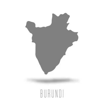 Burundi Stock Illustration