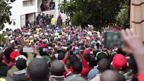 Burundians continue seeking to leave Kenya after government ultimatum, Nairobi,  Stock Footage 345088550