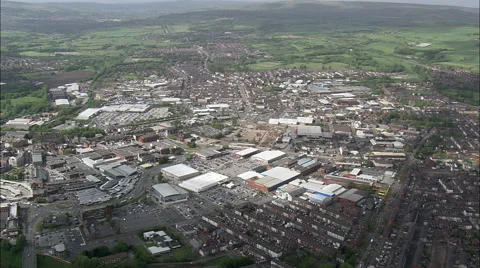 Bury aerial Видео 65378384