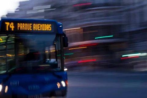 Bus 74 Foto stock