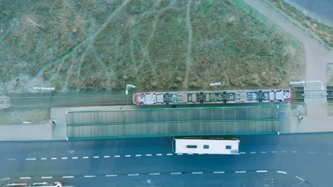 Bus and tram Stock Footage 145844496