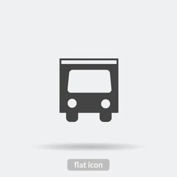 Bus car icon, Vector is type EPS10 Stock Illustration