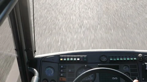 Bus driver Stock Footage 49448137