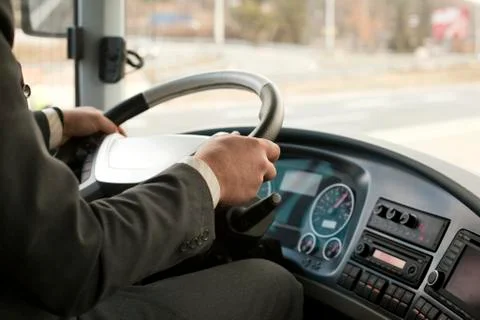 Bus driver Stock Photos