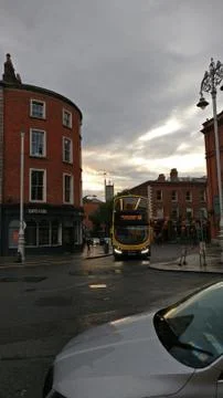 Bus in Dublin Stock Photos
