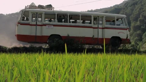 On the bus Stock Footage 235265328