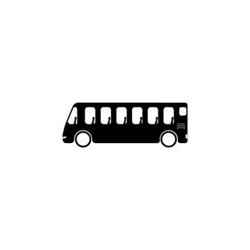 Bus icon. Element of popular car icon. Premium quality graphic design. Signs Stock Illustration