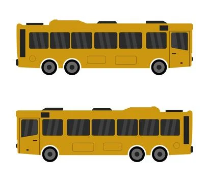 Bus icon illustrated in vector on white background Stock Illustration