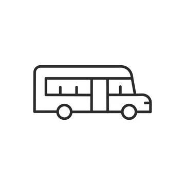 Bus Icon Stock Illustration