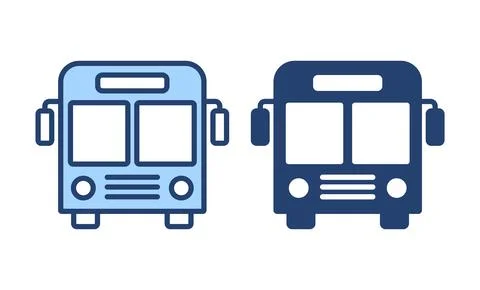 Bus icon vector. bus sign and symbol Stock Illustration