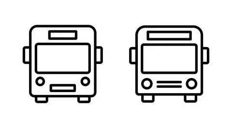 Bus icon vector. bus sign and symbol Stock Illustration