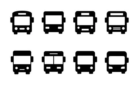 Bus icon vector. bus sign and symbol Stock Illustration