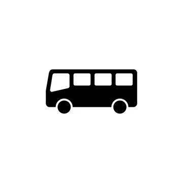 Bus icon vector. bus vector icon Stock Illustration