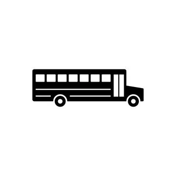 Bus icon vector. bus vector icon Illustrazione stock