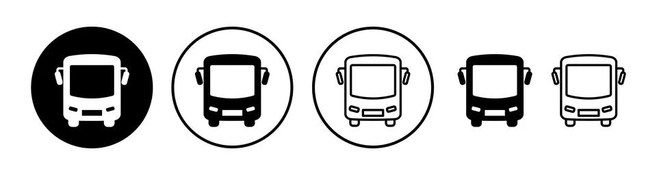 Bus icon vector. bus vector icon Stock Illustration