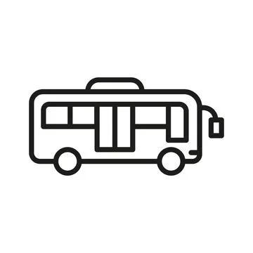 Bus icon vector design templates simple and modern Stock Illustration