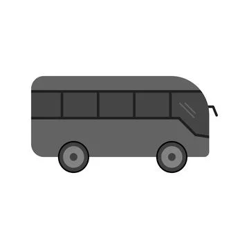 Bus icon vector image. Stock Illustration