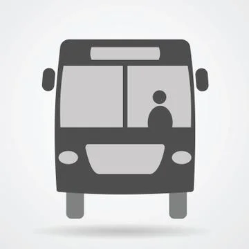 Bus icon web design Stock Illustration