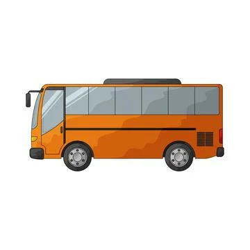 Bus illustration Stock Illustration