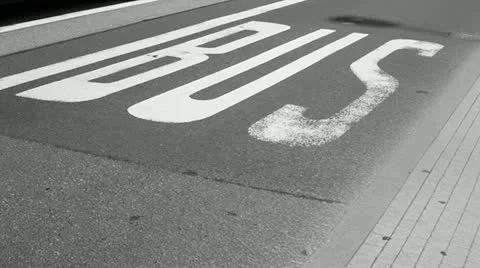 Bus lane Видео 11411786
