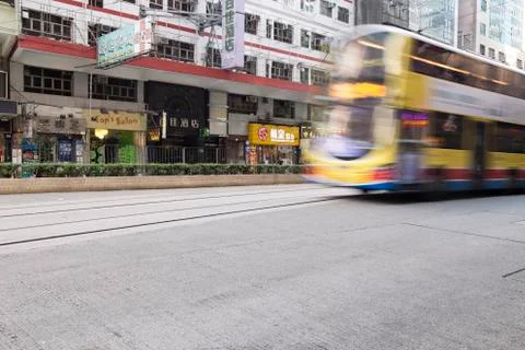Bus in Motion Stock Photos