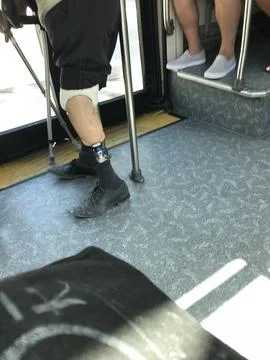 Into the bus Stock Photos