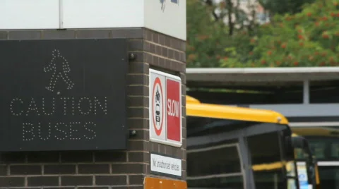 Bus station 4 Video stock 859488