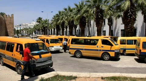 Bus station Stock-Footage 774530