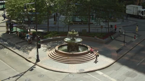 Bus Stop 1080 Timelapse Stock Footage 8511762