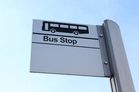 Bus stop Stock Photos